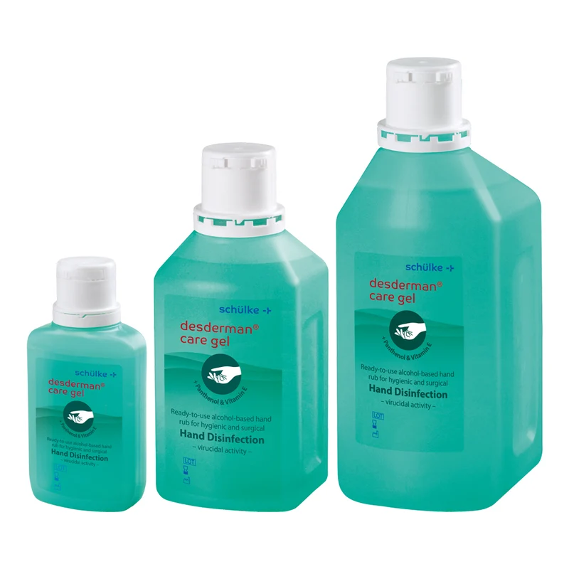 Desderman® Care Gel Handdesinfektionsgel, parfümfrei, von Schülke