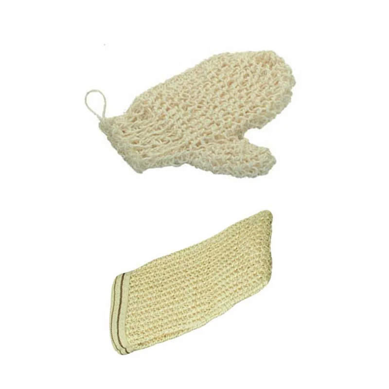 Behrend Massage-Handschuh, gestrickt, Sisal, mit/ohne Daumen