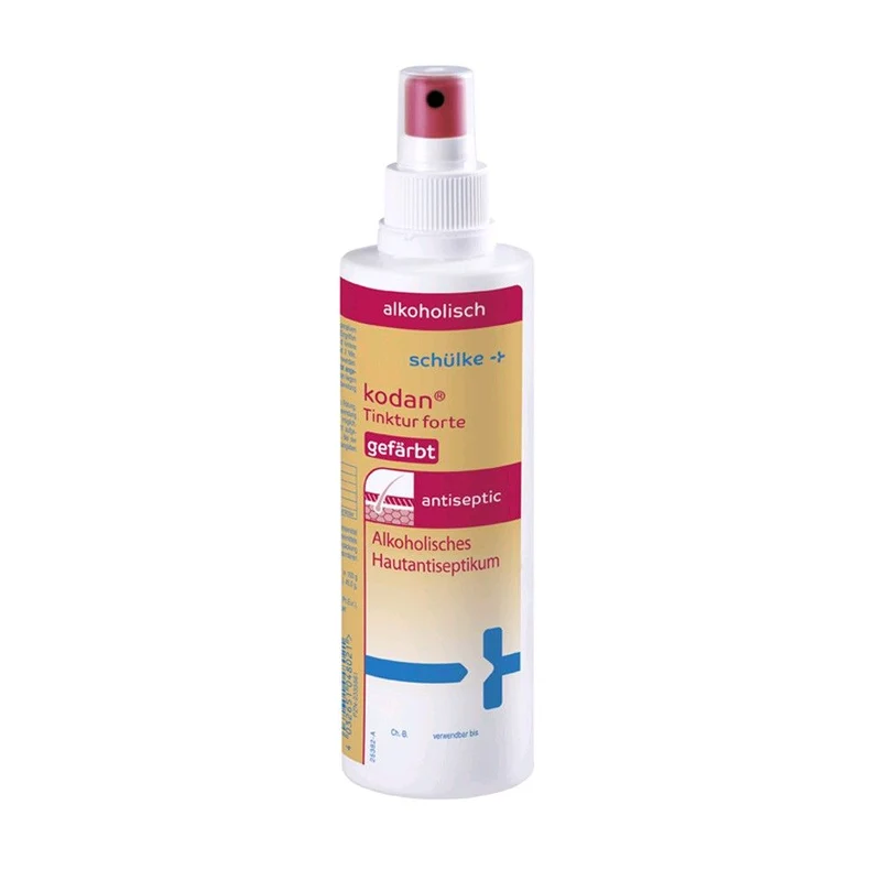 Schülke kodan Tinktur forte Haut-Antiseptikum, Spray, gefärbt, Größen