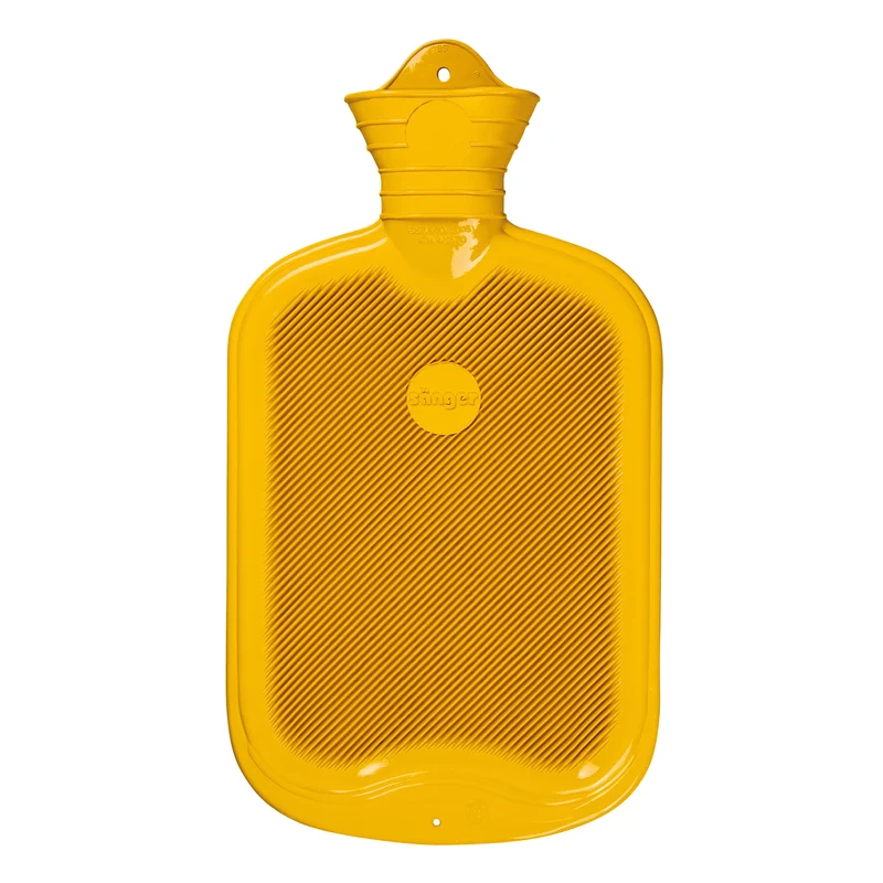Sänger 2L Wärmflasche, FSC Gummi, mit Lamelle, versch. Farben