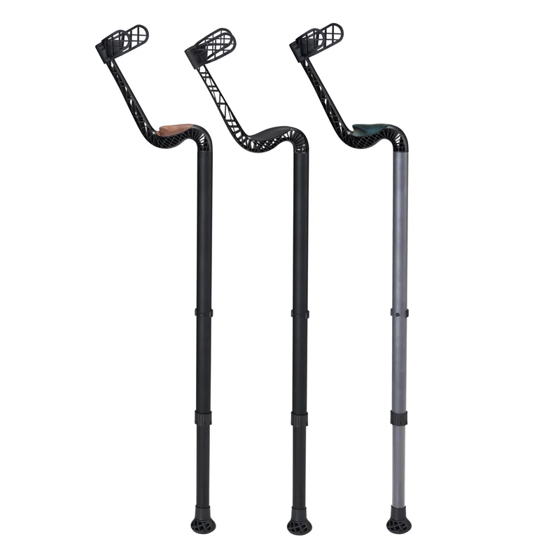 GANYMED® Unterarmgehhilfe 120 kg, Clip, mit versch. Griffen und Farben von Ossenberg