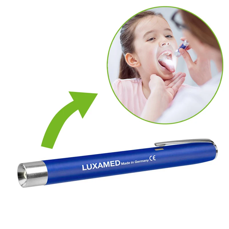 Luxamed LED-Diagnostikleuchte, ABS, 3,0 V, versch. Farben