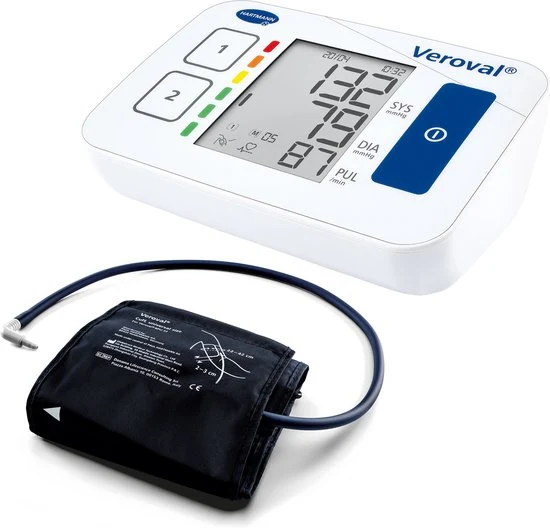 Veroval Compact bloeddrukmeter: de bovenarmbloeddrukmeter voor eenvoudig en snel meten aan de bovenarm