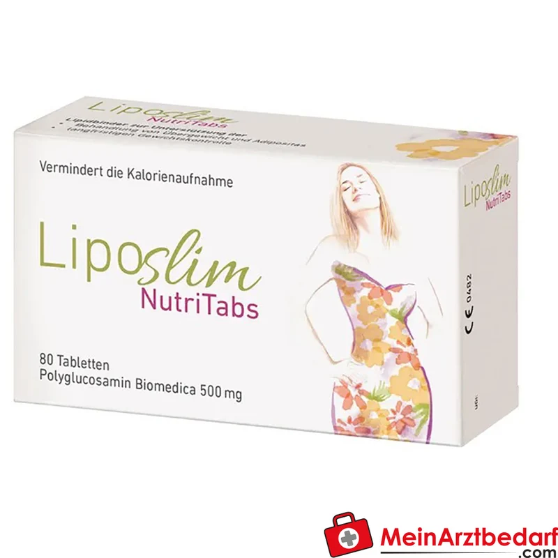Liposlim Nutritabs Polyglucosamin Biomedica 500 mg Tabletten 80 Stück