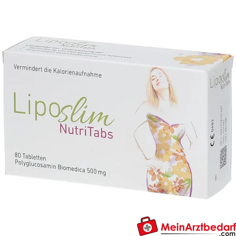 Liposlim Nutritabs Polyglucosamin Biomedica 500 mg Tabletten 80 Stück