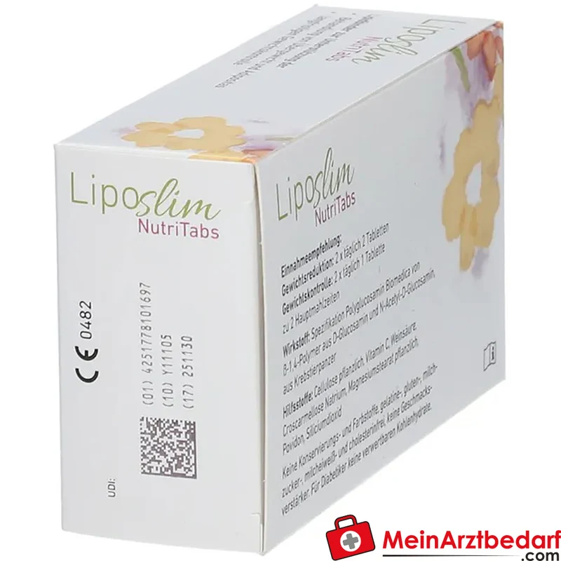 Liposlim Nutritabs Polyglucosamin Biomedica 500 mg Tabletten 80 Stück