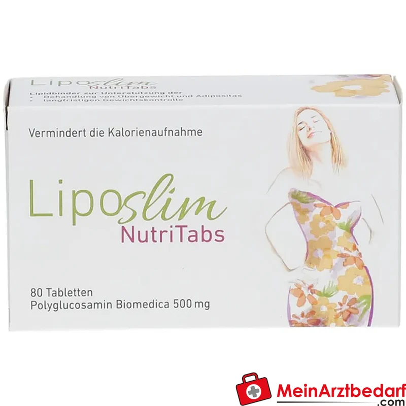 Liposlim Nutritabs Polyglucosamin Biomedica 500 mg Tabletten 80 Stück