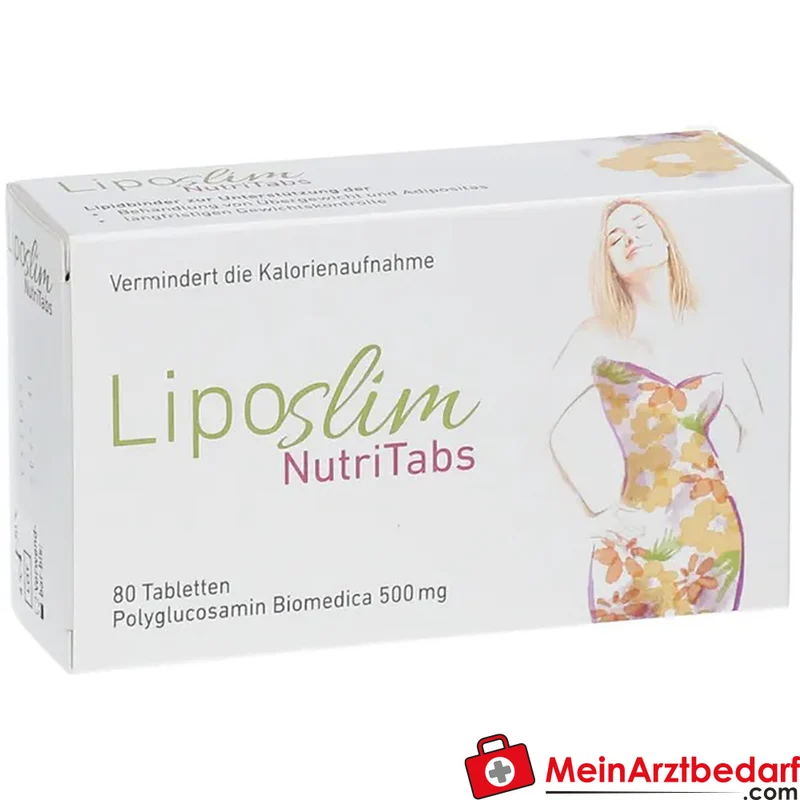 Liposlim Nutritabs Polyglucosamin Biomedica 500 mg Tabletten 80 Stück