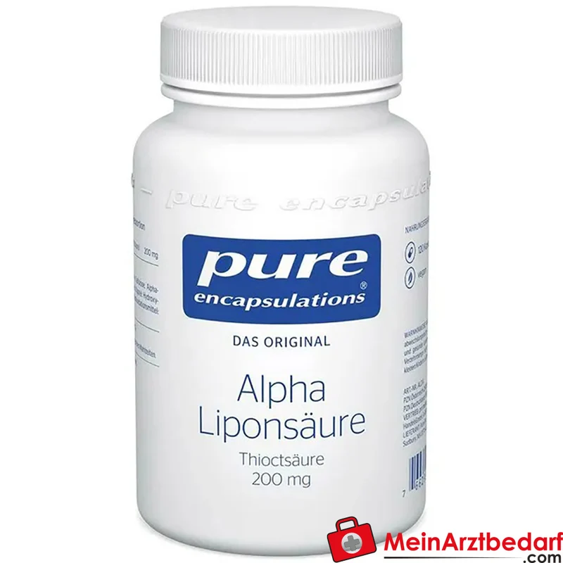 Pure Encapsulations Alpha-Liponsäure 200 mg Kapseln 60 Stück