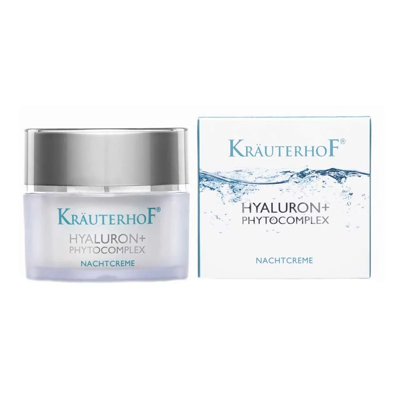 Asam Kräuterhof® Hyaluron Phytokomplex Nachtcreme, Gesicht, 50ml