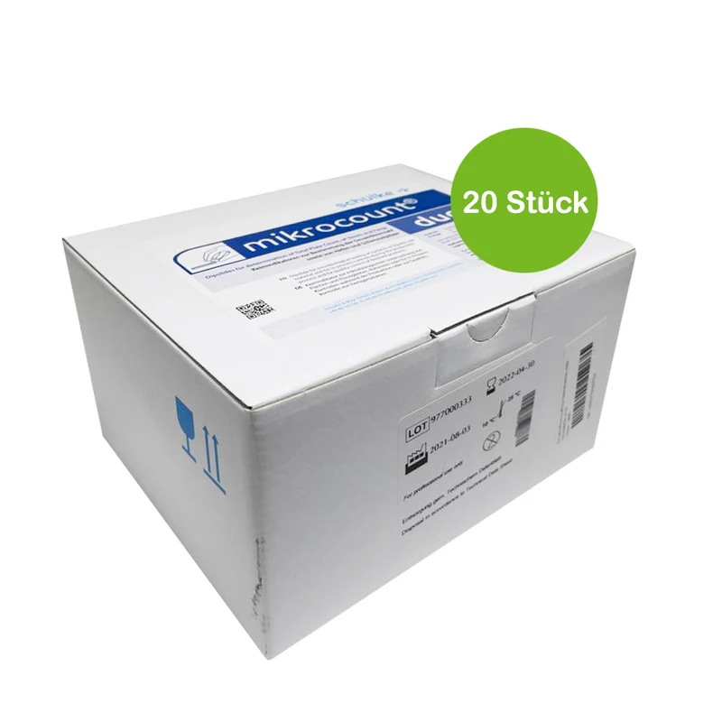 Schülke Mikrocount® Duo Keimindikatoren, Hefe / Schimmelpilze, 20 St