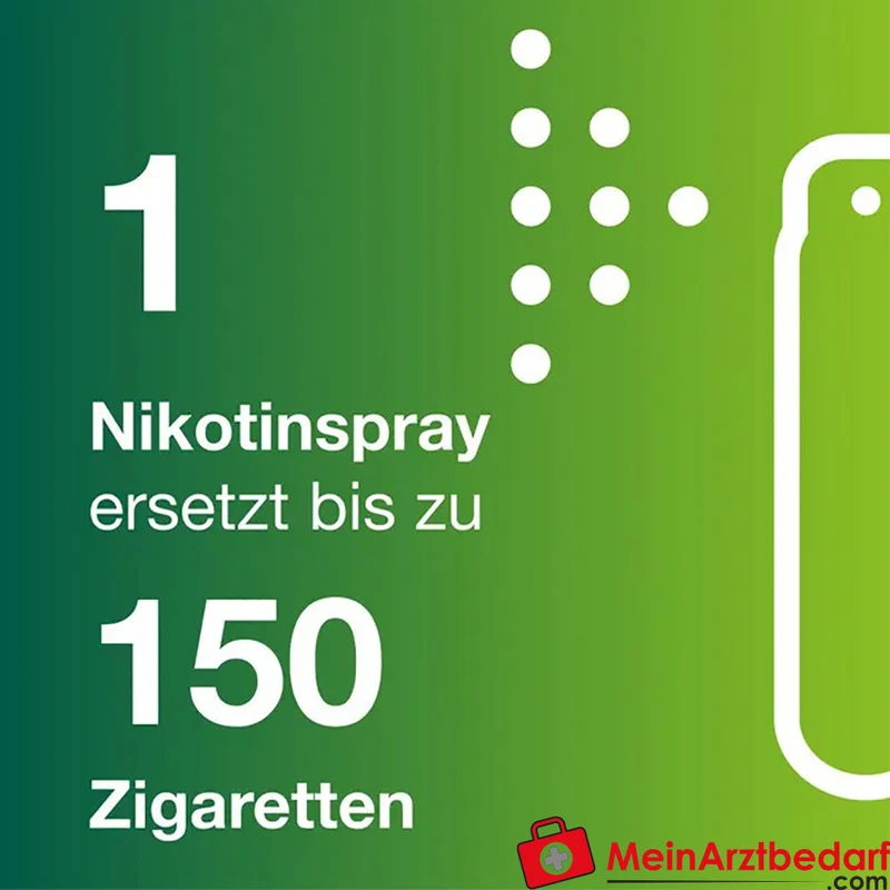 Nicorette Mint Nikotinspray 1 mg/Sprühstoß 2 Stück