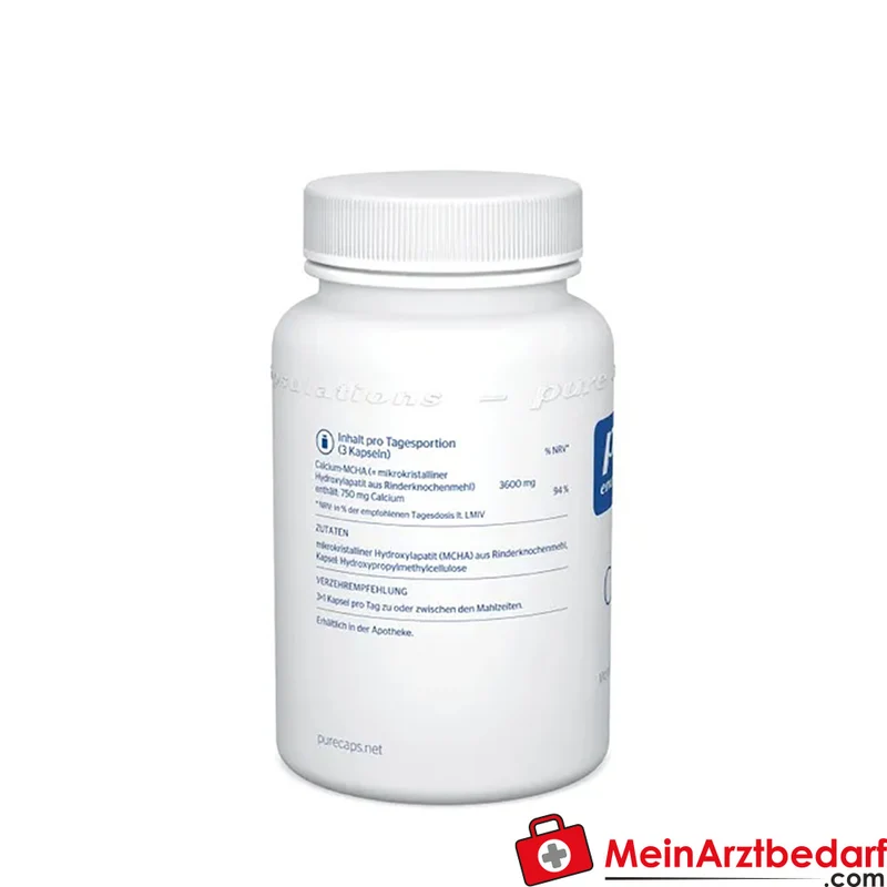 Pure Encapsulations Calcium (MCHA) 750 mg Kapseln 90 Stück