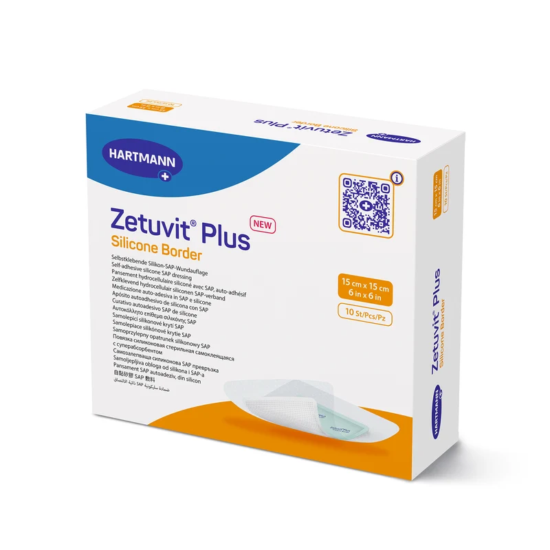Hartmann Zetuvit® Plus Silicone Border, verschiedene Größen
