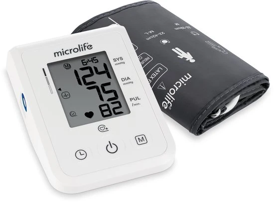 Microlife B1 Standaard - Bloeddrukmeter - IHB Technologie - 30 Geheugenplekken - USB-C