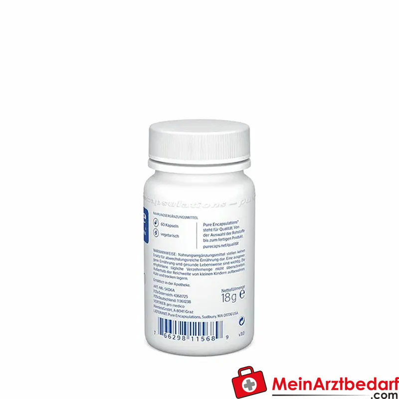 Pure Encapsulations Vitamin K & D (K1+K2 1545 µg, D3 25 µg) vegetarische Kapseln 60 St.