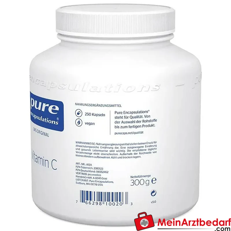 Pure Encapsulations Vitamin C 1000 mg Kapseln 90 Stück