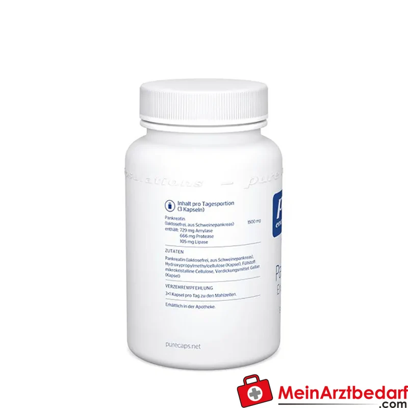 Pure Encapsulations Pankreatin Enzymformel 1500 mg Kapseln 60 Stück