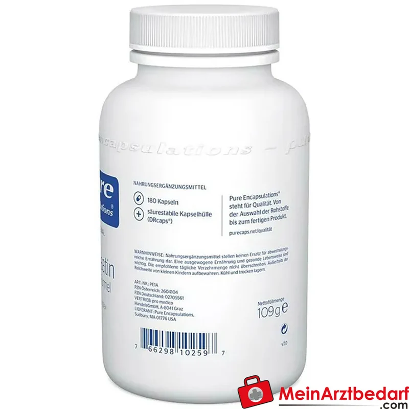 Pure Encapsulations Pankreatin Enzymformel 1500 mg Kapseln 60 Stück
