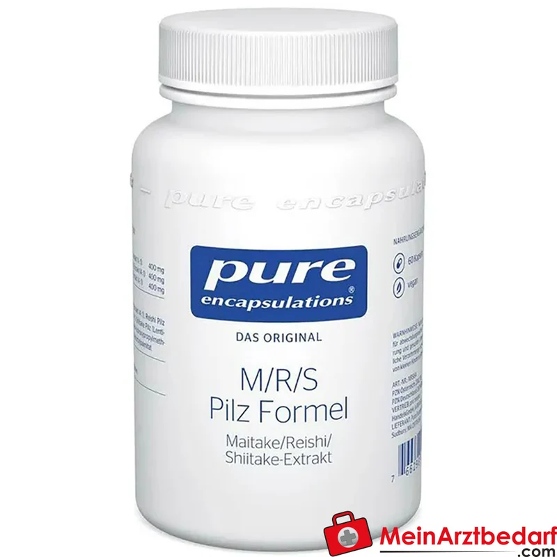 Pure Encapsulations M/R/S Pilz Formel (Maitake/Reishi/Shiitake) 400 mg pro 2 Kapseln Kapseln 120 Stück