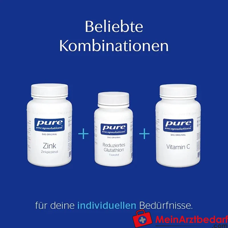 Pure Encapsulations Reduziertes L-Glutathion 100 mg Kapseln 60 Stück