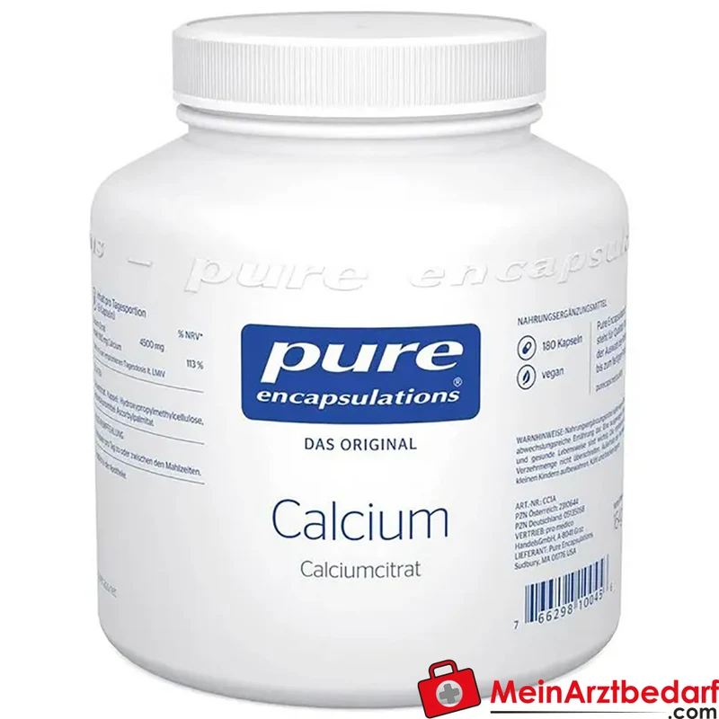 Pure Encapsulations Calciumcitrat 900 mg Kapseln 180 Stück