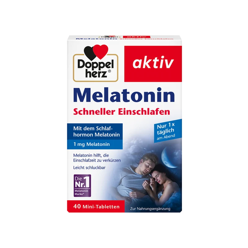 Doppelherz aktiv Melatonin Tabletten in versch. Mengen