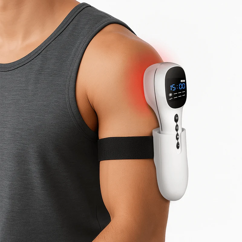 Kaltlasertherapie und TENS zur Linderung von Gelenk- und Muskelschmerzen