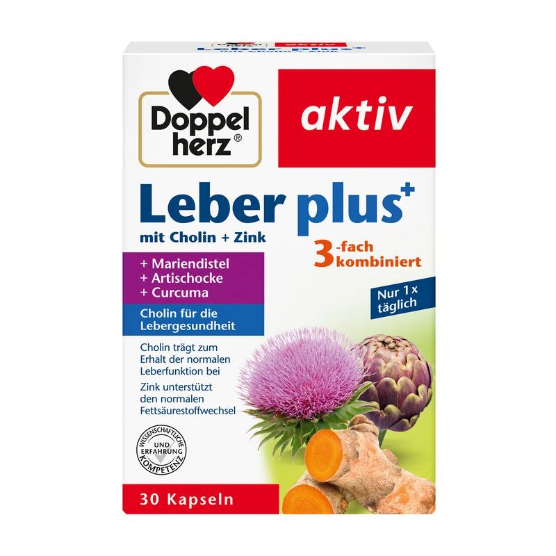 Doppelherz aktiv Leber plus in versch. Mengen