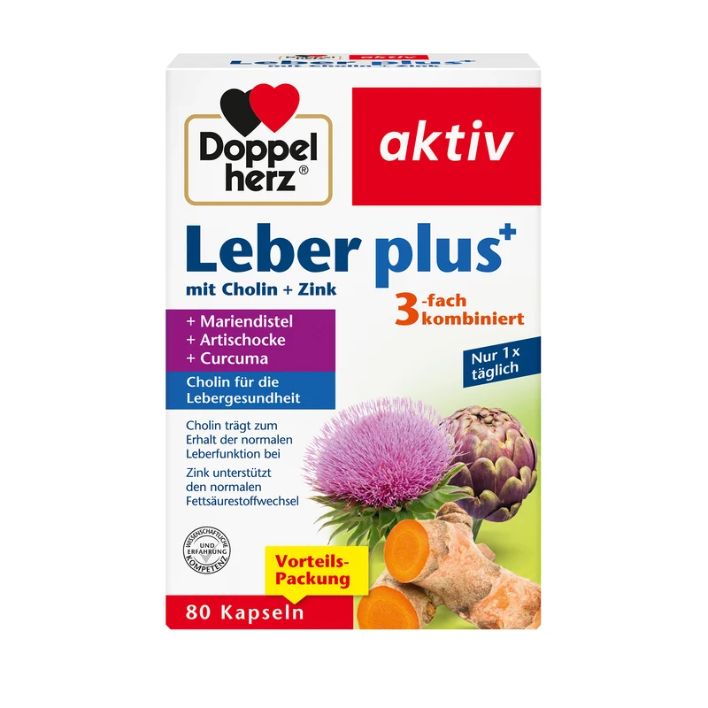 Doppelherz aktiv Leber plus in versch. Mengen