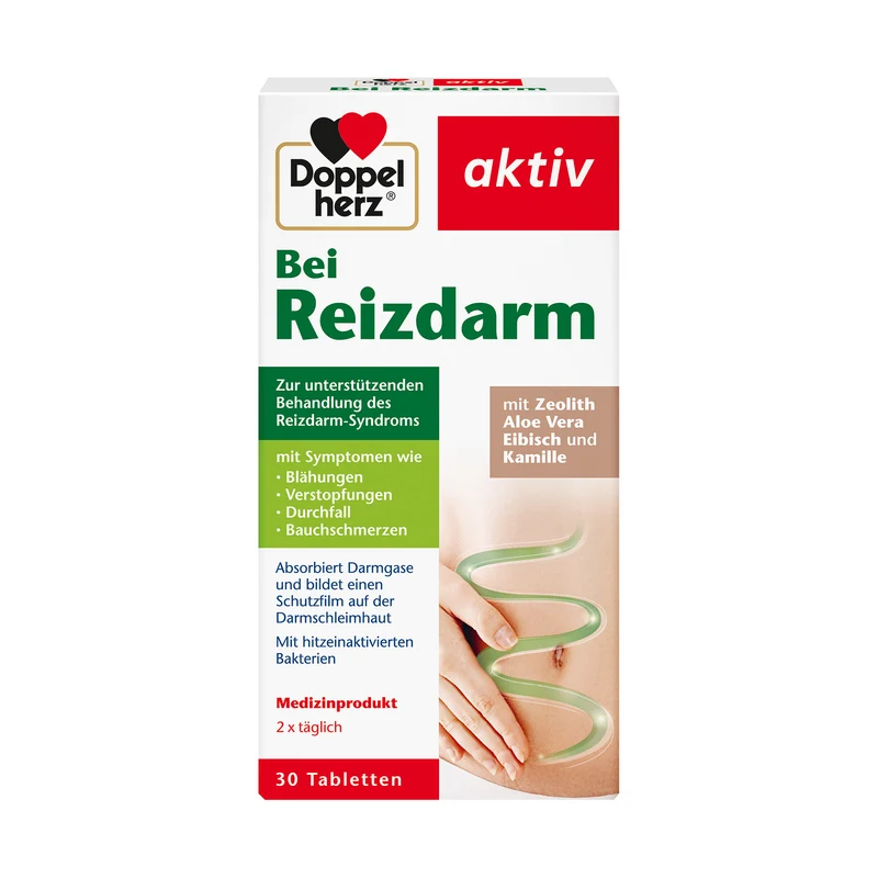 Doppelherz aktiv Bei Reizdarm, in versch. Mengen