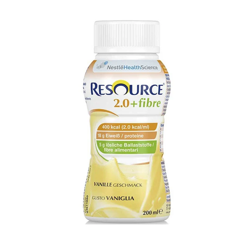Nestle Resource 2.0 plus Fibre Trinknahrung, 200ml, 4/24 St, Sorten