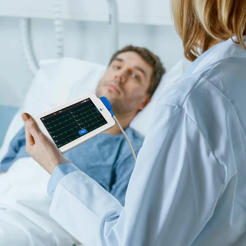 Taschen-EKG-Gerät mit 12 Ableitungen