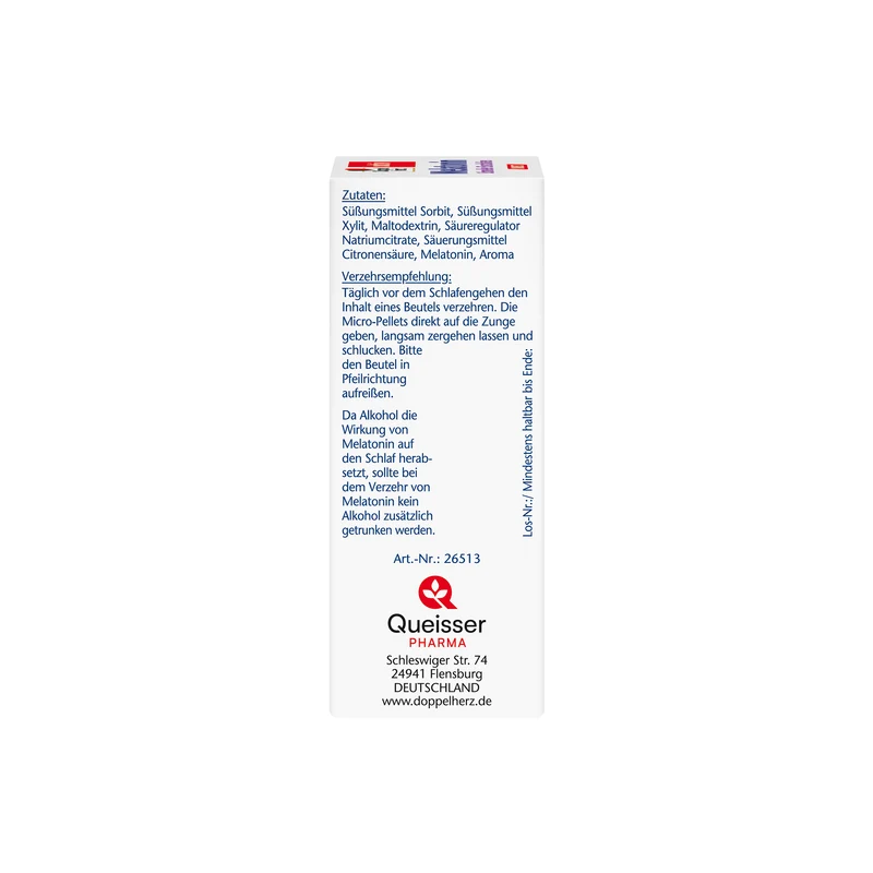 Doppelherz aktiv Melatonin Direct, 20 Portionen