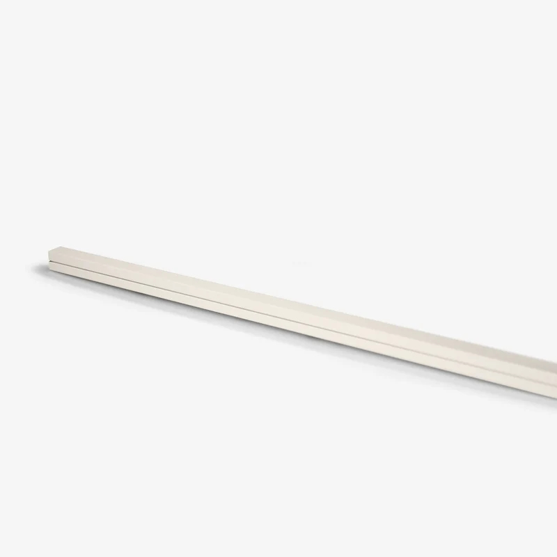 Kabelkanal Metall 20 × 20 × 1.700 mm, RAL 9010 (VPE = 42,5 m)