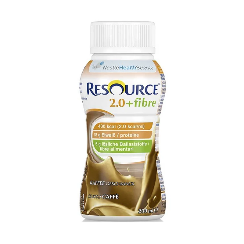 Nestle Resource 2.0 plus Fibre Trinknahrung, 200ml, 4/24 St, Sorten