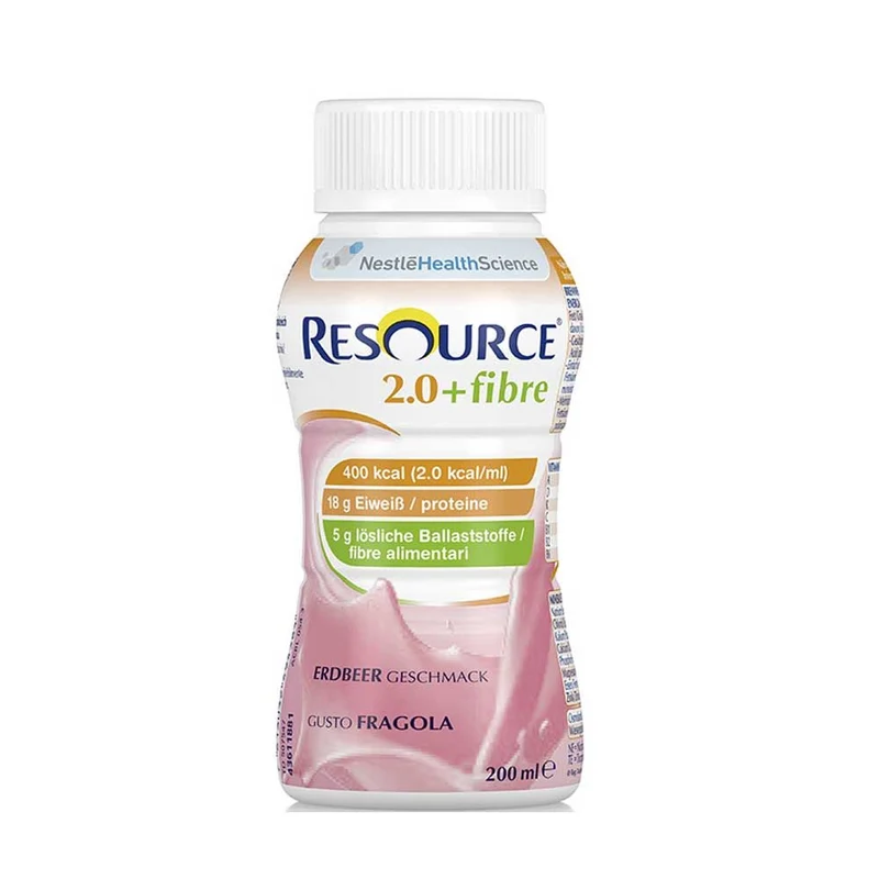 Nestle Resource 2.0 plus Fibre Trinknahrung, 200ml, 4/24 St, Sorten