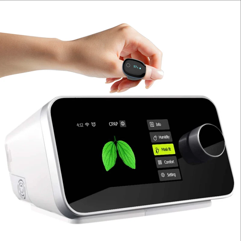 Automatisches BiPAP-Gerät + O2Ring