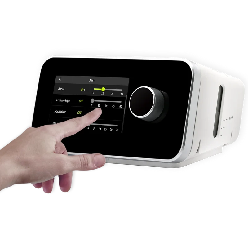Automatisches BiPAP-Gerät + O2Ring