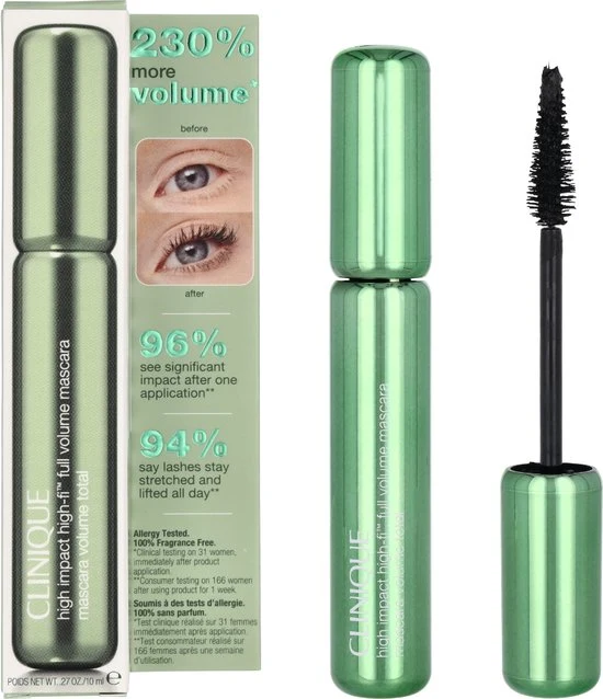 Clinique High Impact High-Fi Mascara 10ml | Black - 001 | - 01 Black