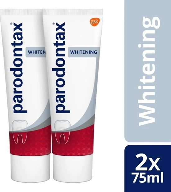 Whitening Duo - 2 X 75 ML - Tandpasta - Voordeelverpakking