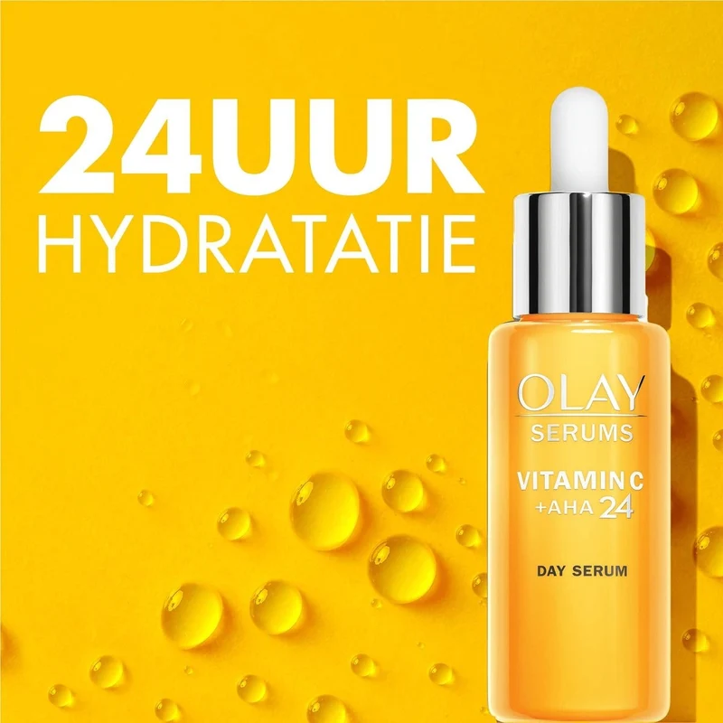 Olay Vitamine C + AHA24 - Dagserum - Voor Een Stralende En Gelijkmatige Teint - 40ml