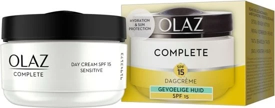 Complete Dagcrème Met SPF15 voor Gevoelige Huid 50 ml