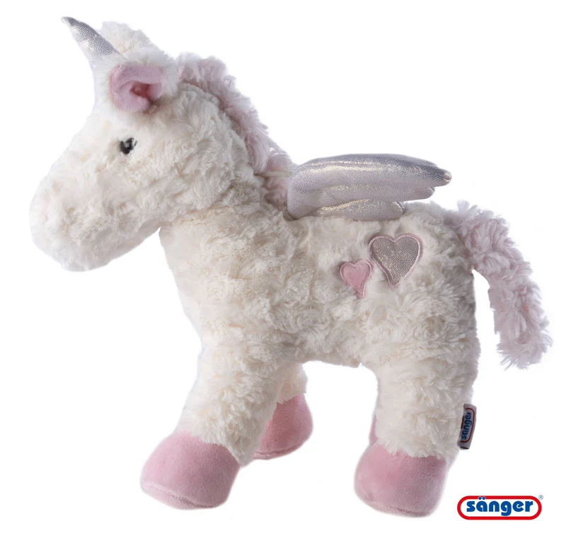 Sänger Körnerkissen – Einhorn „Cindy“, mit Kirschsteinfüllung, weich und handlich