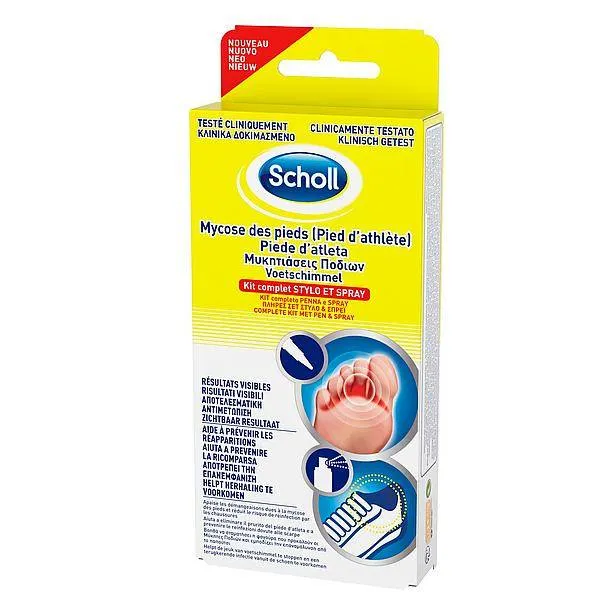 Scholl voetschimmel spray- en behandelingspen