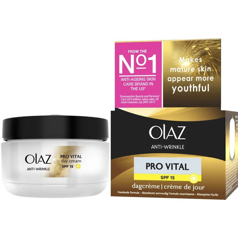 Olaz Anti-Rimpel Pro Vital Dagcrème SPF 15 50 ml