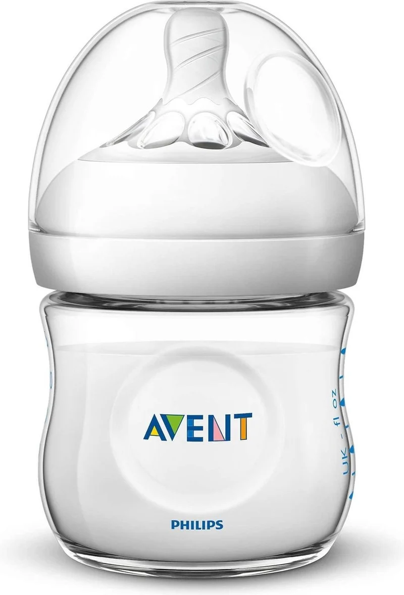 Philips Avent Natural babyfles ‚SCF030/17 babyfles (0m+) voor langzame toevoer - Wit