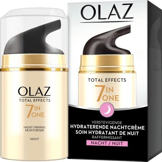 Olaz Total Effects - 7in1 Verstevigend & Hydraterend - Nachtcrème