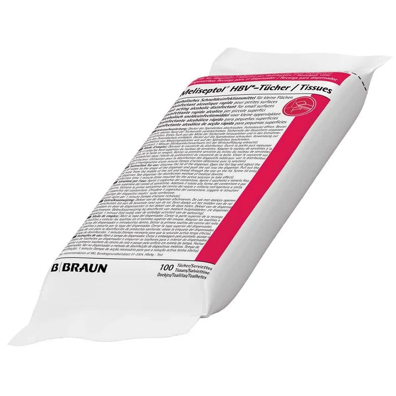 B.Braun Desinfektionstücher Meliseptol® HBV