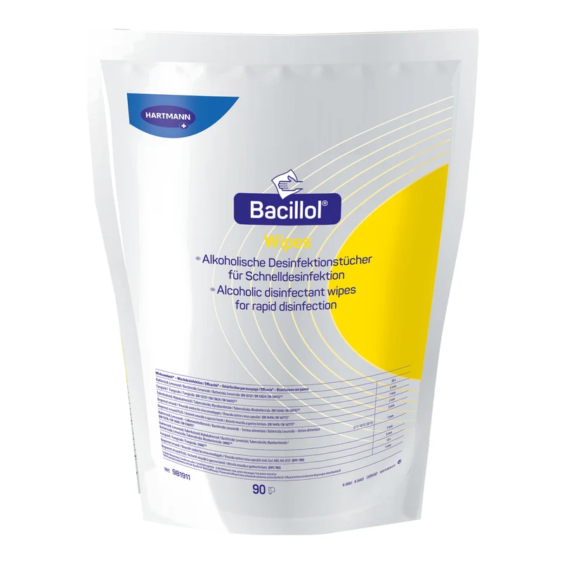 Bode Schnell-Desinfektionstücher Bacillol® Wipes, 90 Tücher o. Spender